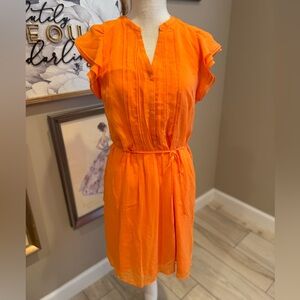 5 for $30 CHARMING CHARLIE Orange Midi Dress